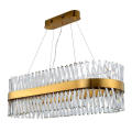 Lustre moderno led ouro chinês